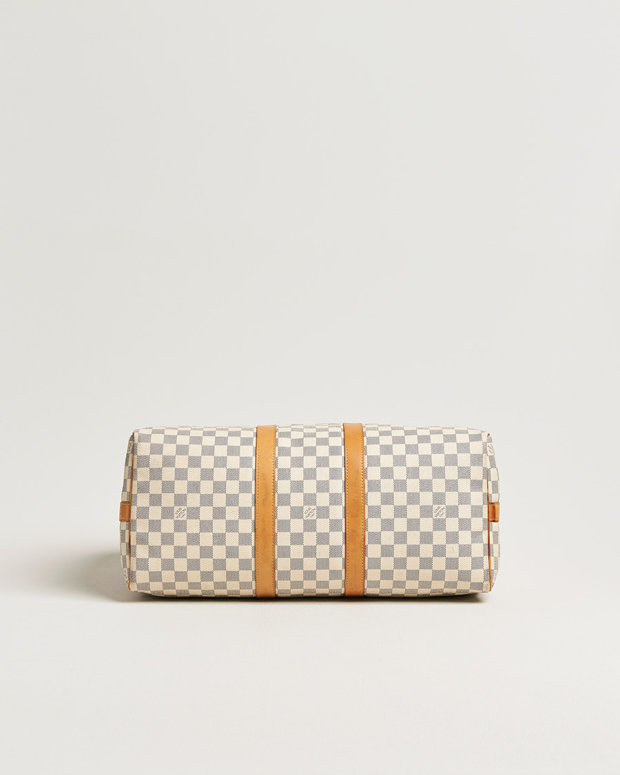 Mies | Pre-Owned & Vintage Bags | Louis Vuitton Pre-Owned | Keepall Bandouliére Damier Azur