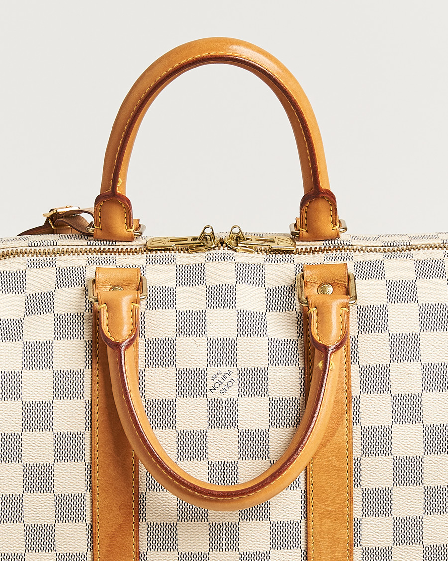 Mies | Pre-Owned & Vintage Bags | Louis Vuitton Pre-Owned | Keepall Bandouliére Damier Azur