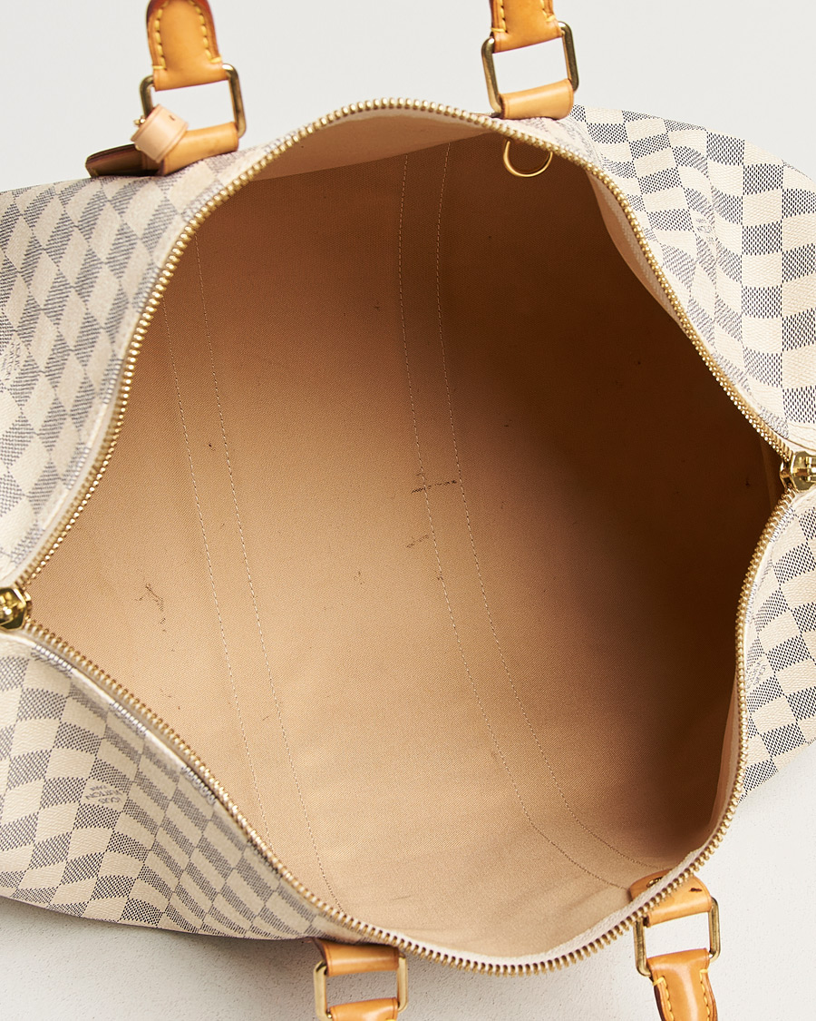 Mies | Pre-Owned & Vintage Bags | Louis Vuitton Pre-Owned | Keepall Bandouliére Damier Azur