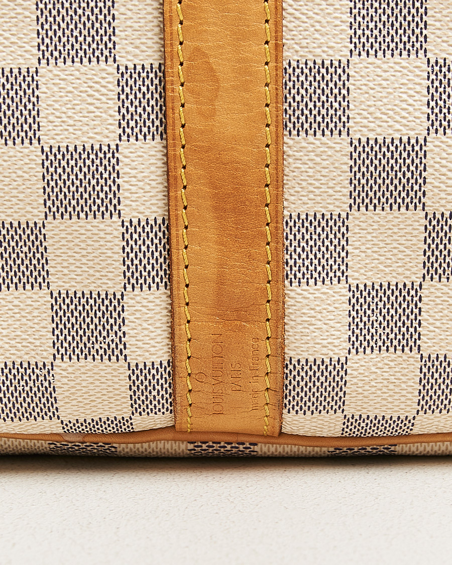 Mies | Pre-Owned & Vintage Bags | Louis Vuitton Pre-Owned | Keepall Bandouliére Damier Azur