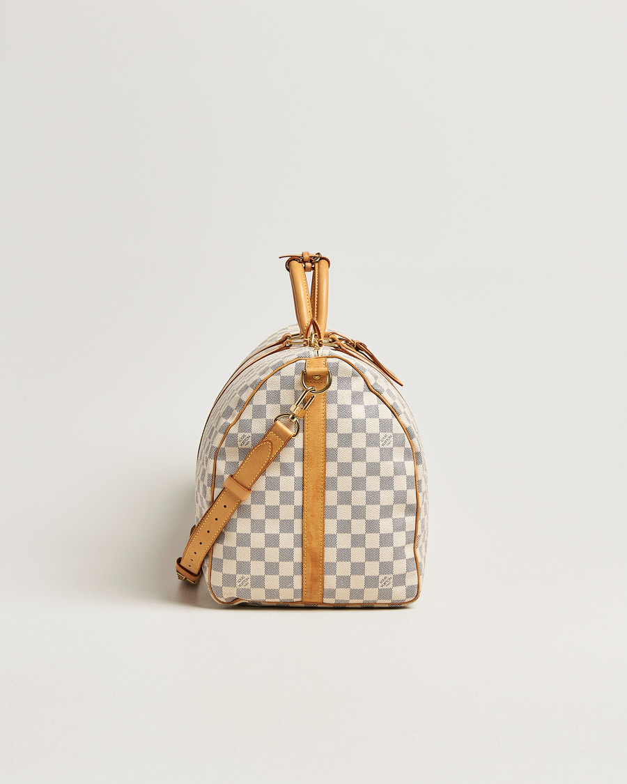 Mies | Pre-Owned & Vintage Bags | Louis Vuitton Pre-Owned | Keepall Bandouliére Damier Azur