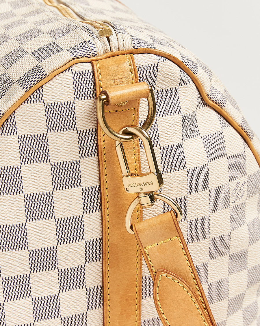 Mies | Pre-Owned & Vintage Bags | Louis Vuitton Pre-Owned | Keepall Bandouliére Damier Azur