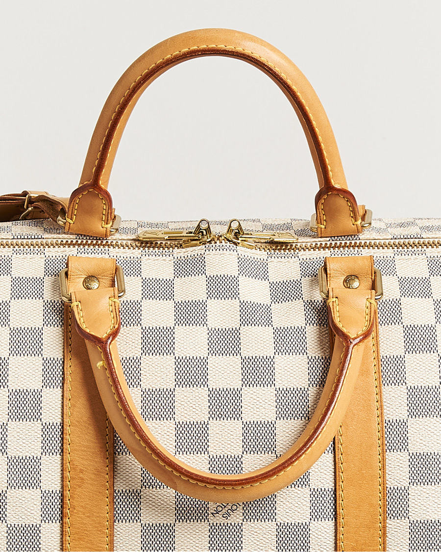Mies | Pre-Owned & Vintage Bags | Louis Vuitton Pre-Owned | Keepall Bandouliére Damier Azur