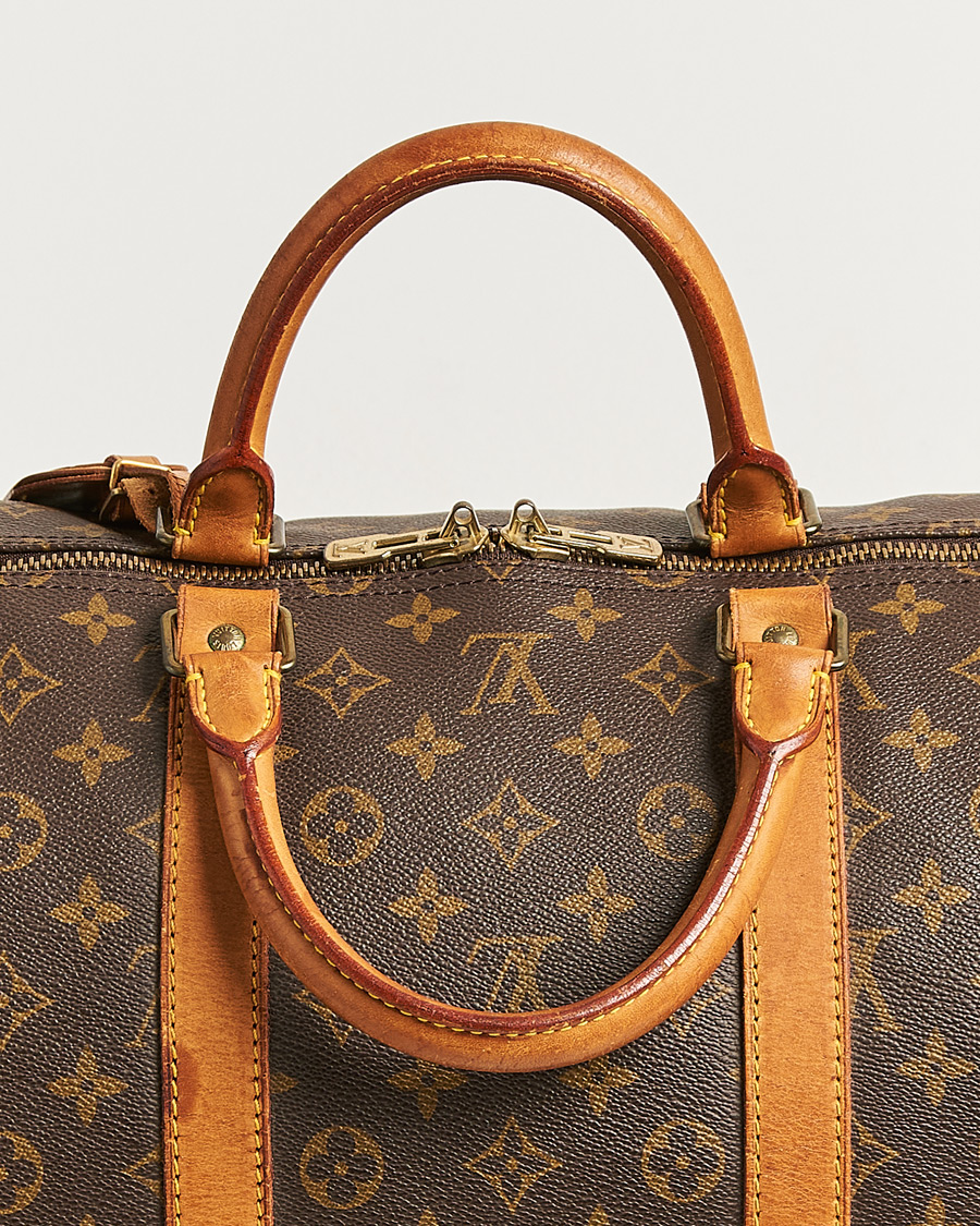 Mies | Pre-Owned & Vintage Bags | Louis Vuitton Pre-Owned | Keepall Bandouliére 55 Monogram