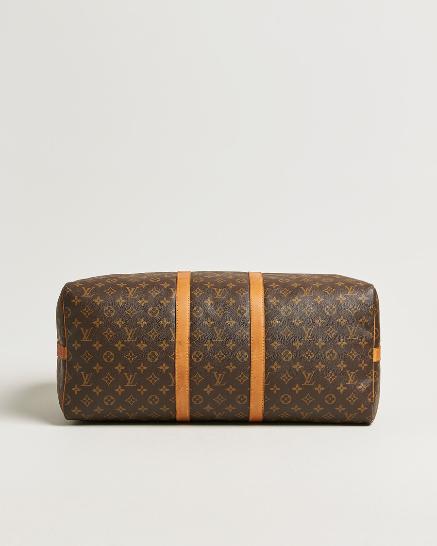 Mies | Pre-Owned & Vintage Bags | Louis Vuitton Pre-Owned | Keepall Bandouliére 55 Monogram