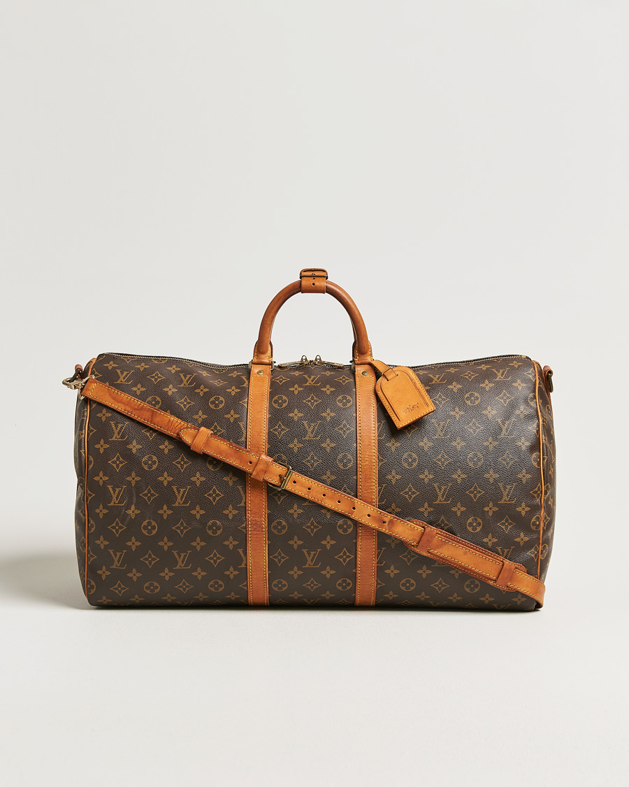Mies | Pre-Owned & Vintage Bags | Louis Vuitton Pre-Owned | Keepall Bandouliére 55 Monogram