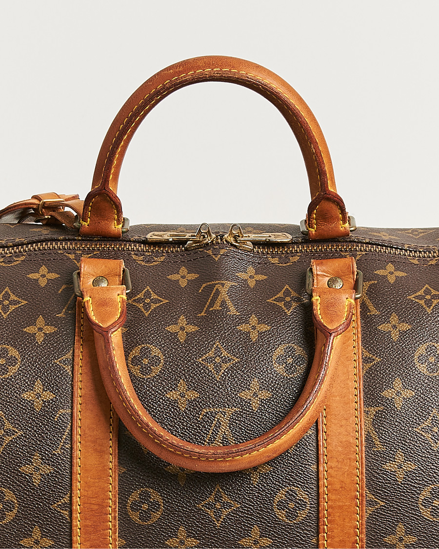 Mies | Pre-Owned & Vintage Bags | Louis Vuitton Pre-Owned | Keepall Bandouliére 55 Monogram