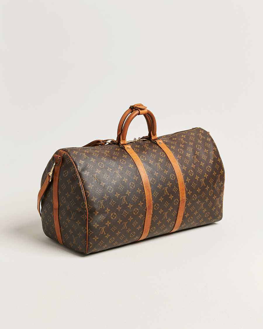Mies | Pre-Owned & Vintage Bags | Louis Vuitton Pre-Owned | Keepall Bandouliére 55 Monogram