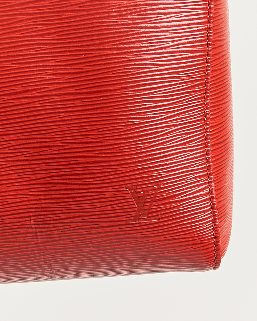 Mies | Pre-Owned & Vintage Bags | Louis Vuitton Pre-Owned | Keepall 50 Epi Leather Red