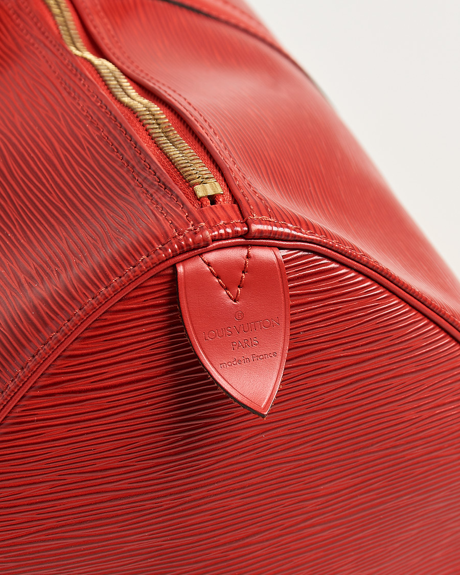 Mies | Pre-Owned & Vintage Bags | Louis Vuitton Pre-Owned | Keepall 50 Epi Leather Red