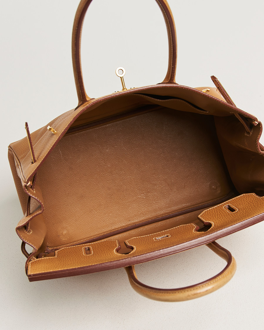 Mies | Pre-Owned & Vintage Bags | Hermès Pre-Owned | Birkin 35 Ardennes Gold