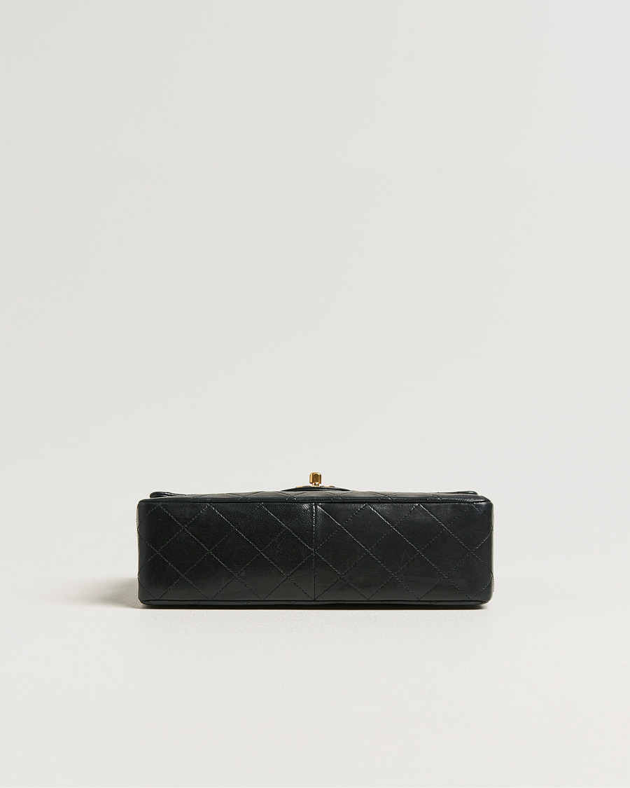 Mies | Pre-Owned & Vintage Bags | Chanel Pre-Owned | Single Flap Bag Lambskin Black