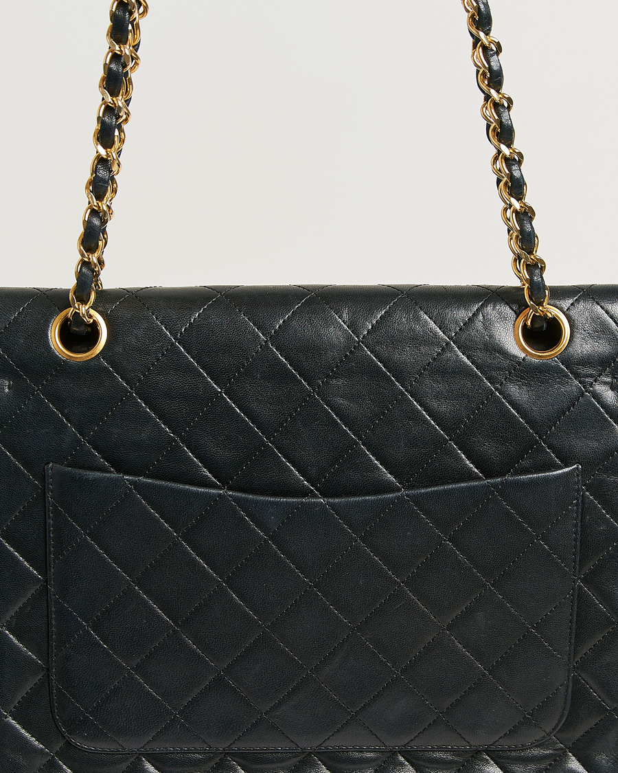 Mies | Pre-Owned & Vintage Bags | Chanel Pre-Owned | Classic Double Flap Small Lamskin Black