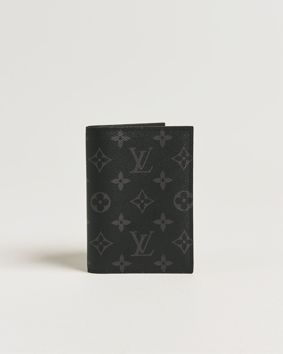 Mies | Pre-Owned & Vintage Bags | Louis Vuitton Pre-Owned | Passport Cover Monogram Eclipse