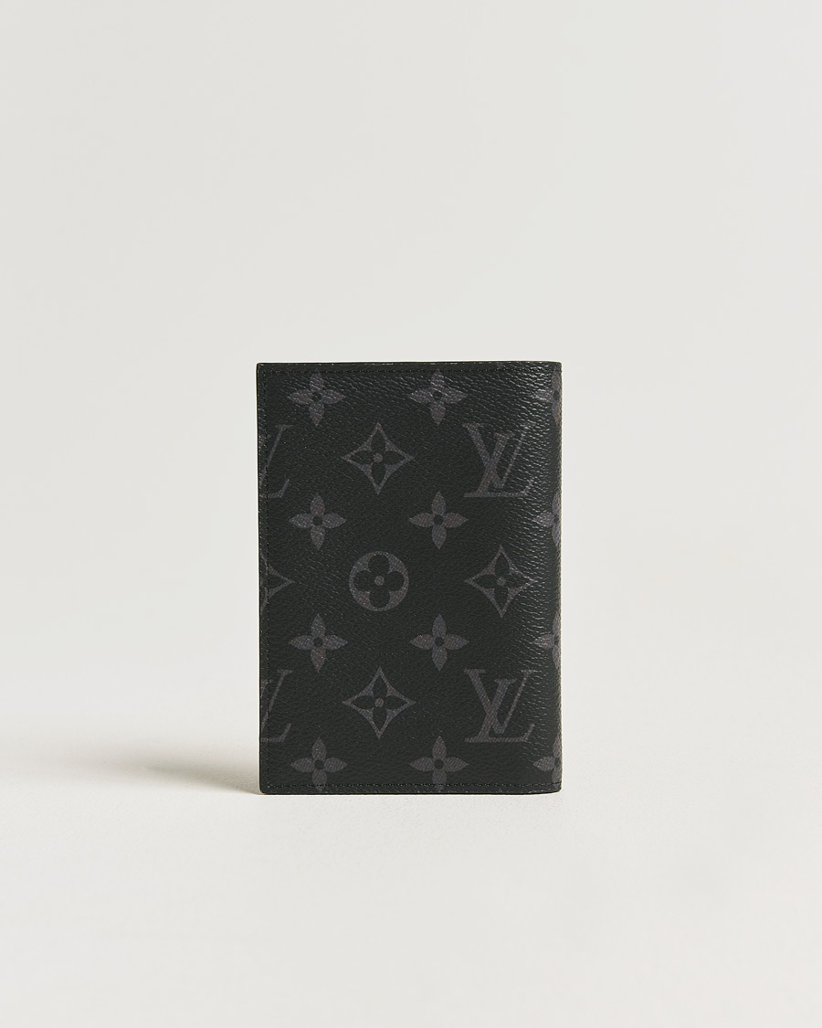 Mies | Pre-Owned & Vintage Bags | Louis Vuitton Pre-Owned | Passport Cover Monogram Eclipse