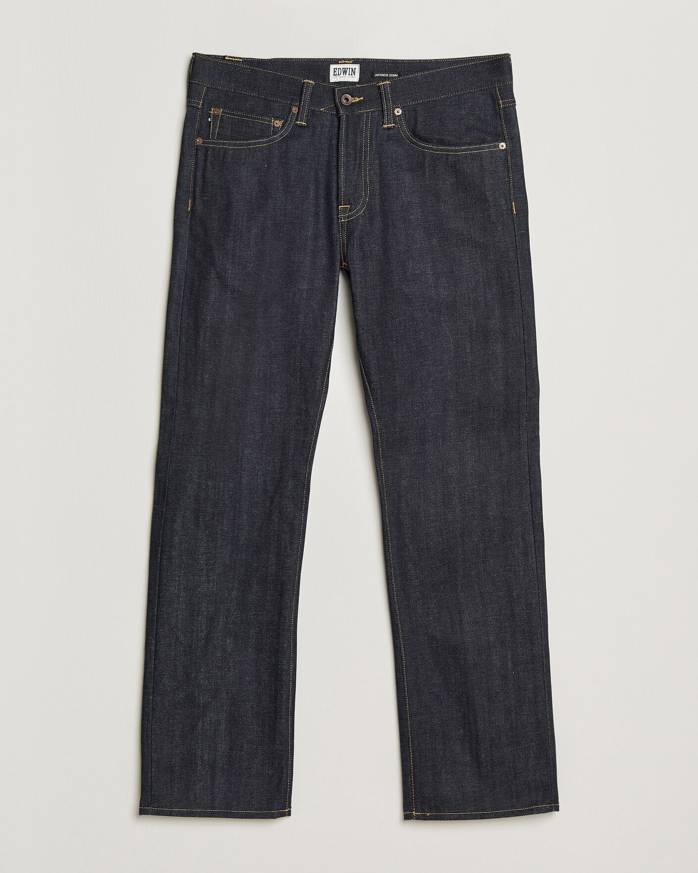 Mies | Farkut | EDWIN | No.47 Regular Straight Selvage Jeans Unwashed