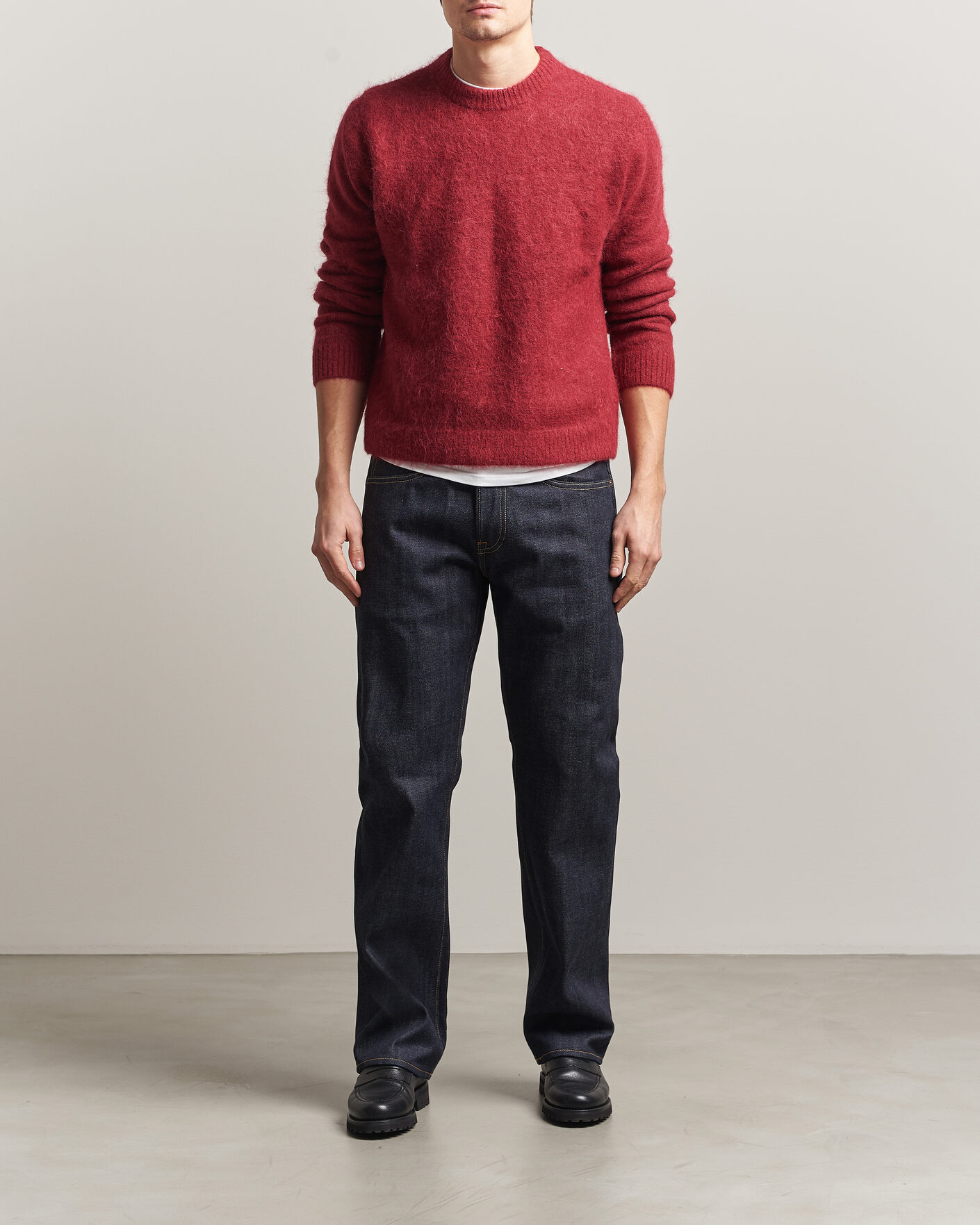 Mies | Farkut | EDWIN | No.47 Regular Straight Selvage Jeans Unwashed