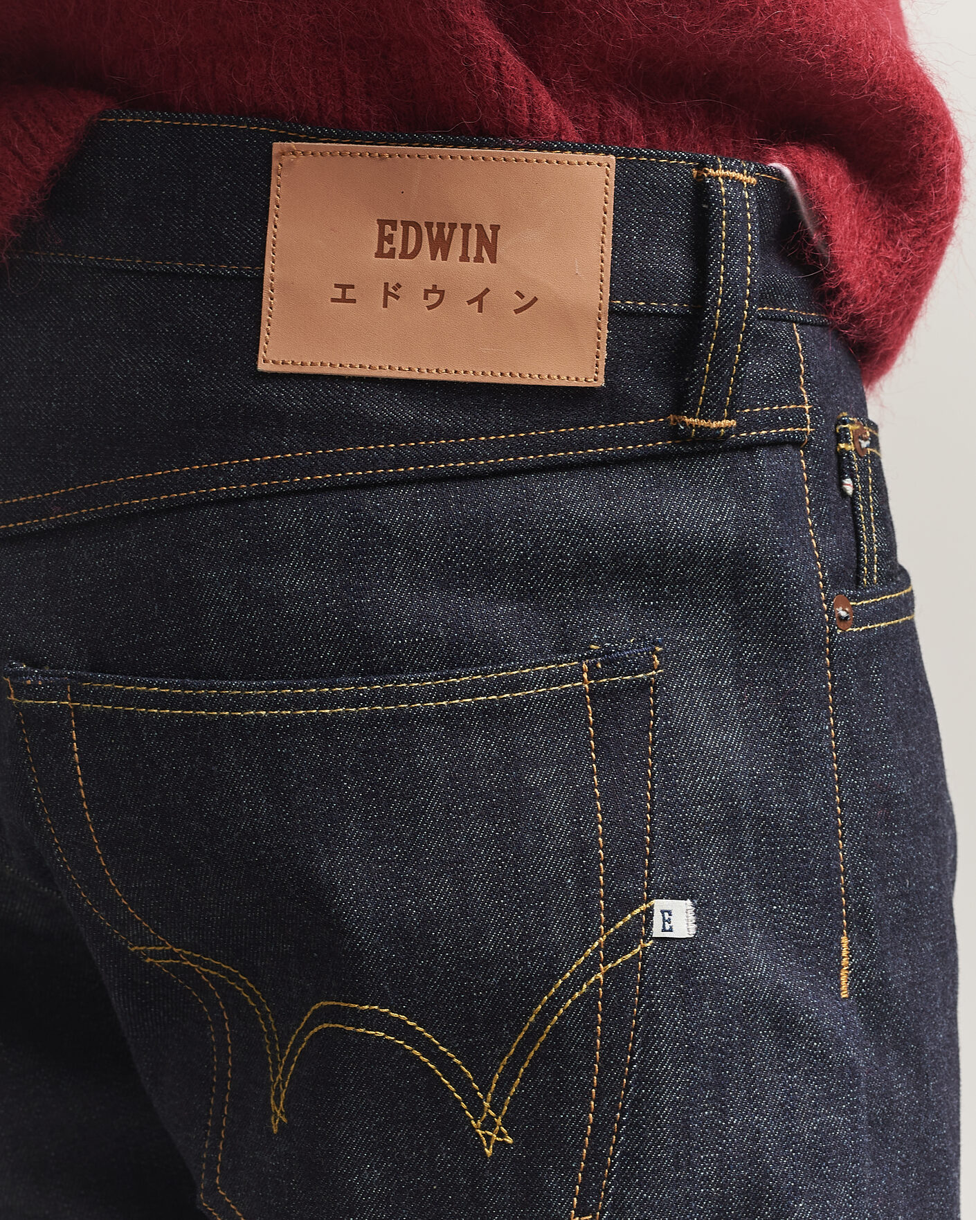 Mies | Farkut | EDWIN | No.47 Regular Straight Selvage Jeans Unwashed