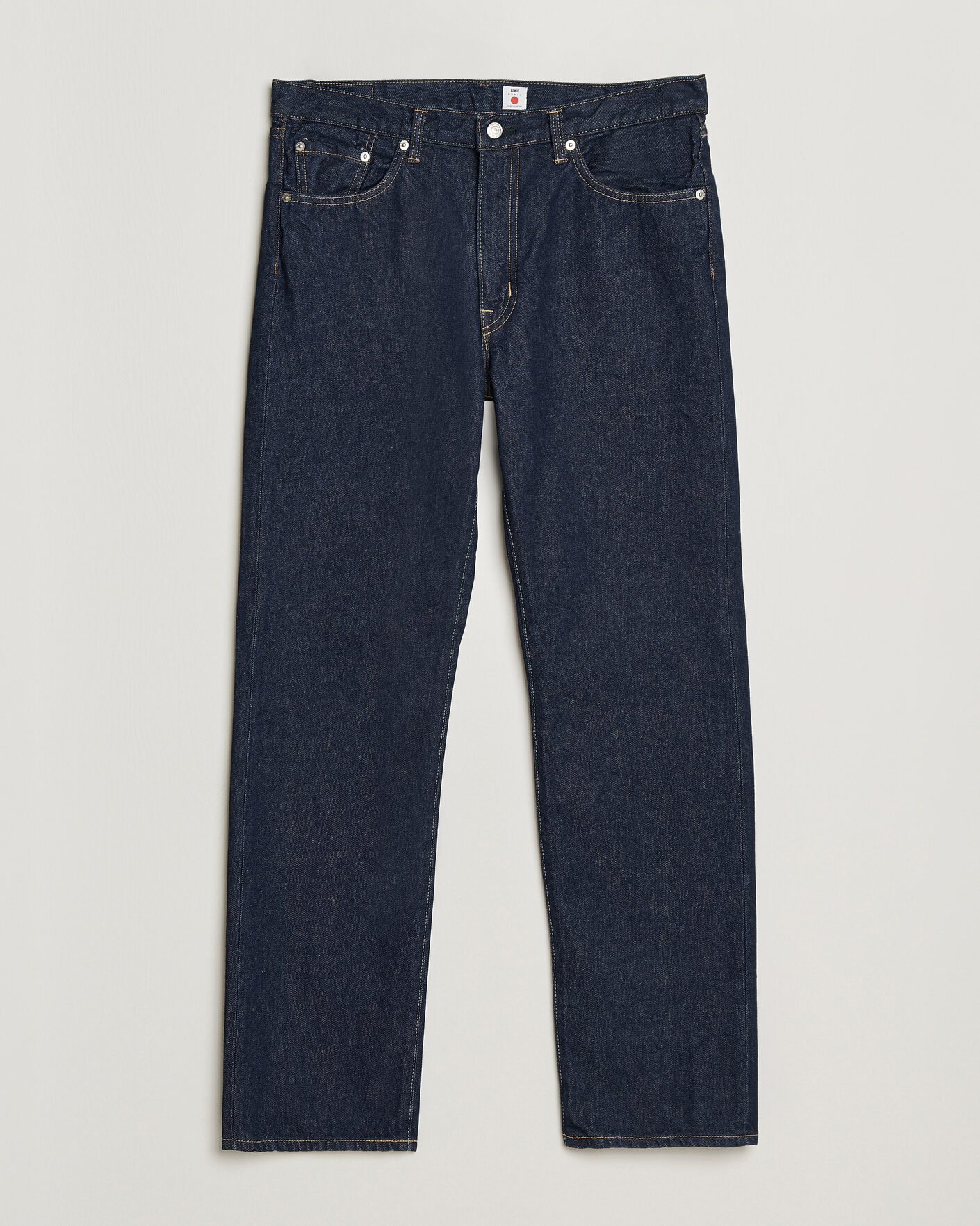 Mies | Farkut | EDWIN | Regular Straight Jeans Blue Rinsed