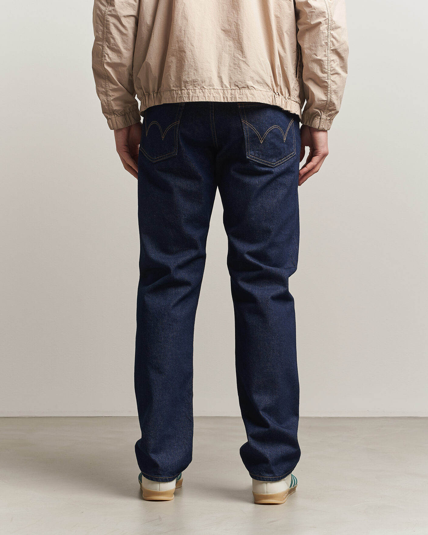 Mies | Farkut | EDWIN | Regular Straight Jeans Blue Rinsed