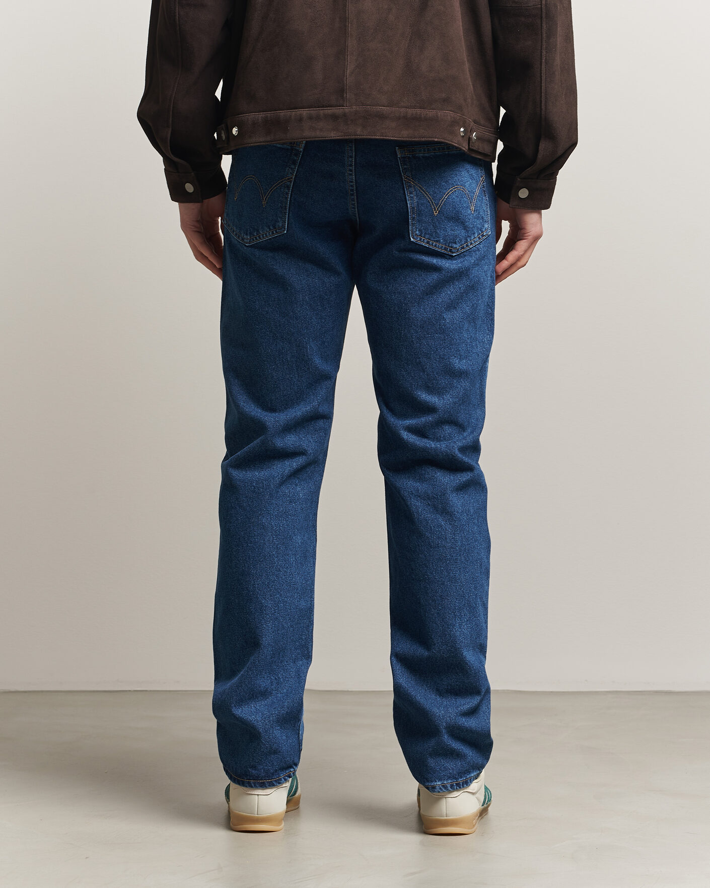 Mies | Farkut | EDWIN | Regular Straight Jeans Used Mid Blue