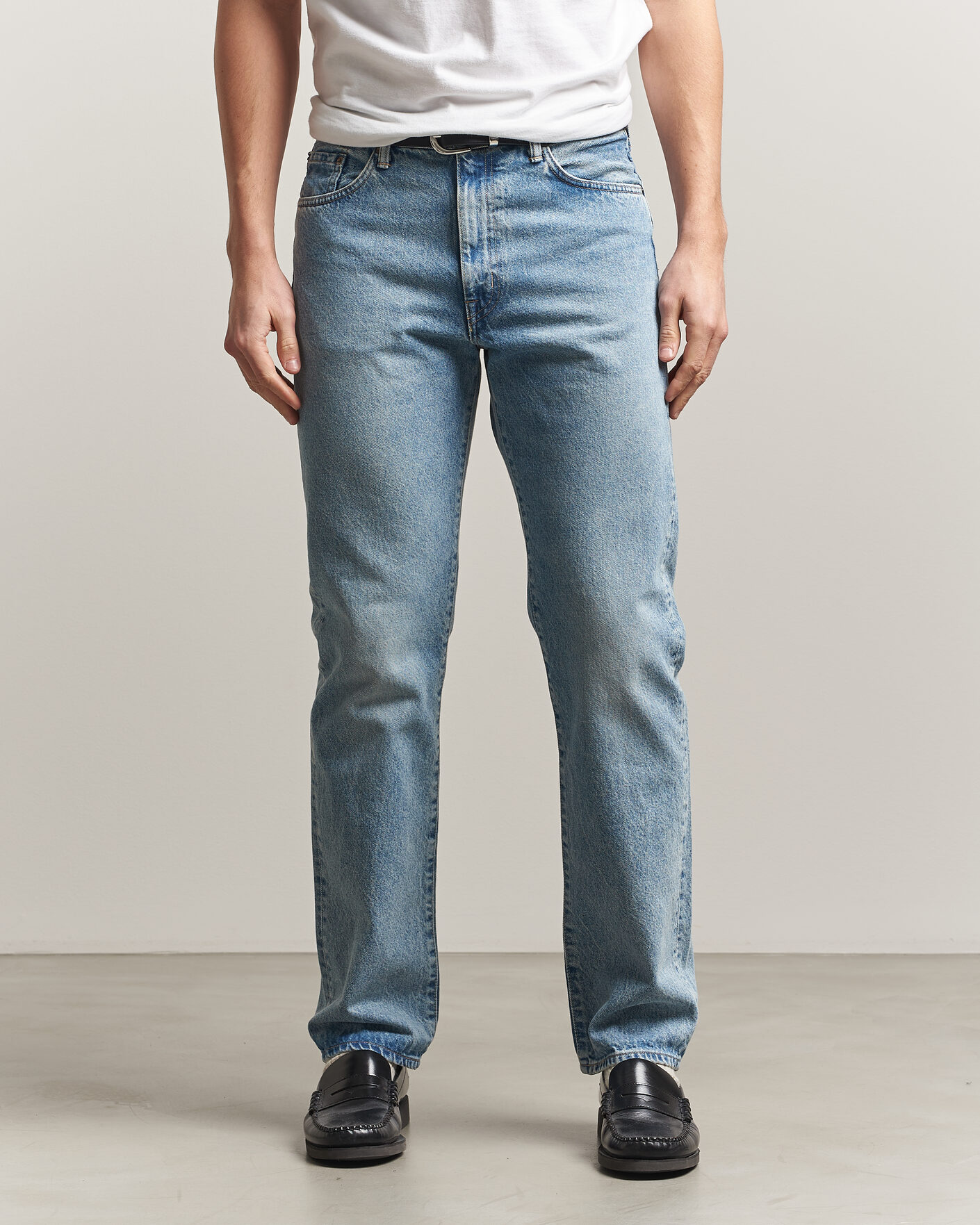 Mies | Housut | EDWIN | Regular Straight Jeans Used Light Blue