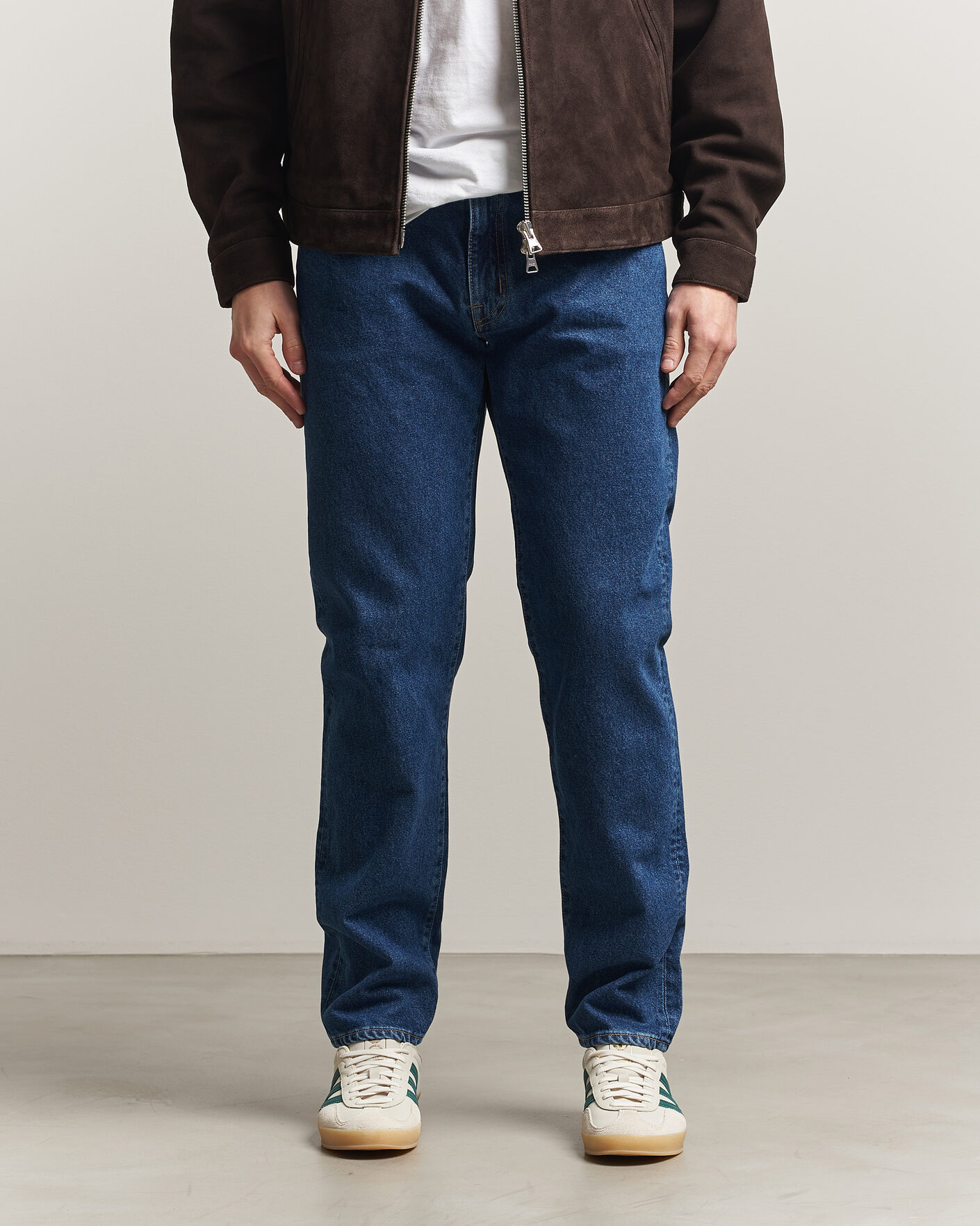 Mies | Farkut | EDWIN | Regular Tapered Jeans Used Mid Blue