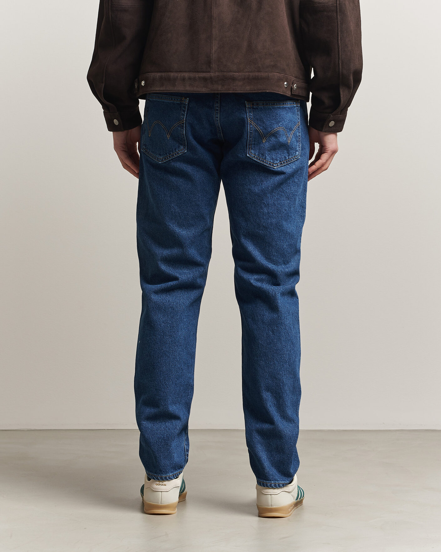 Mies | Farkut | EDWIN | Regular Tapered Jeans Used Mid Blue