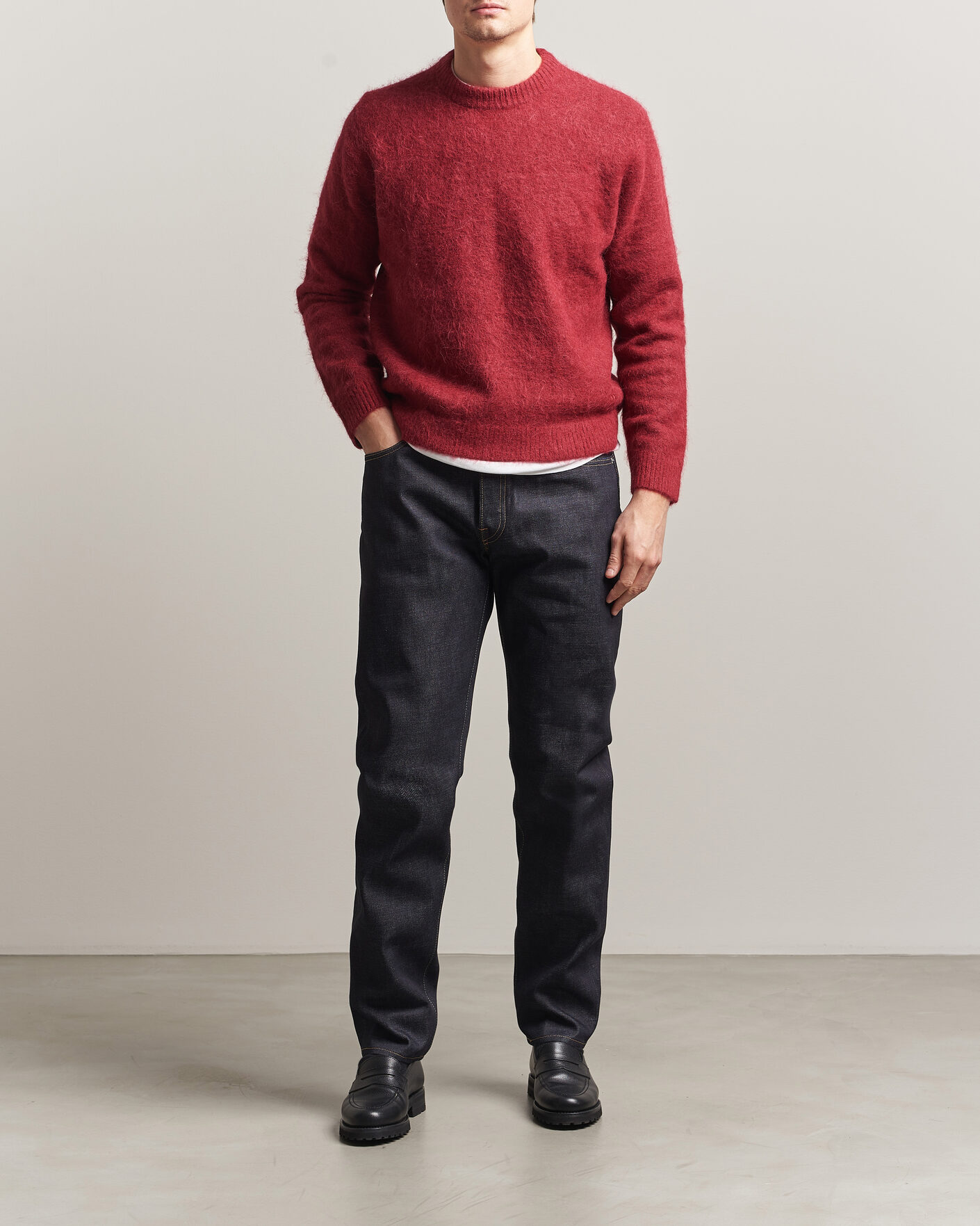 Mies | Farkut | EDWIN | Regular Tapered Selvage Jeans Unwashed