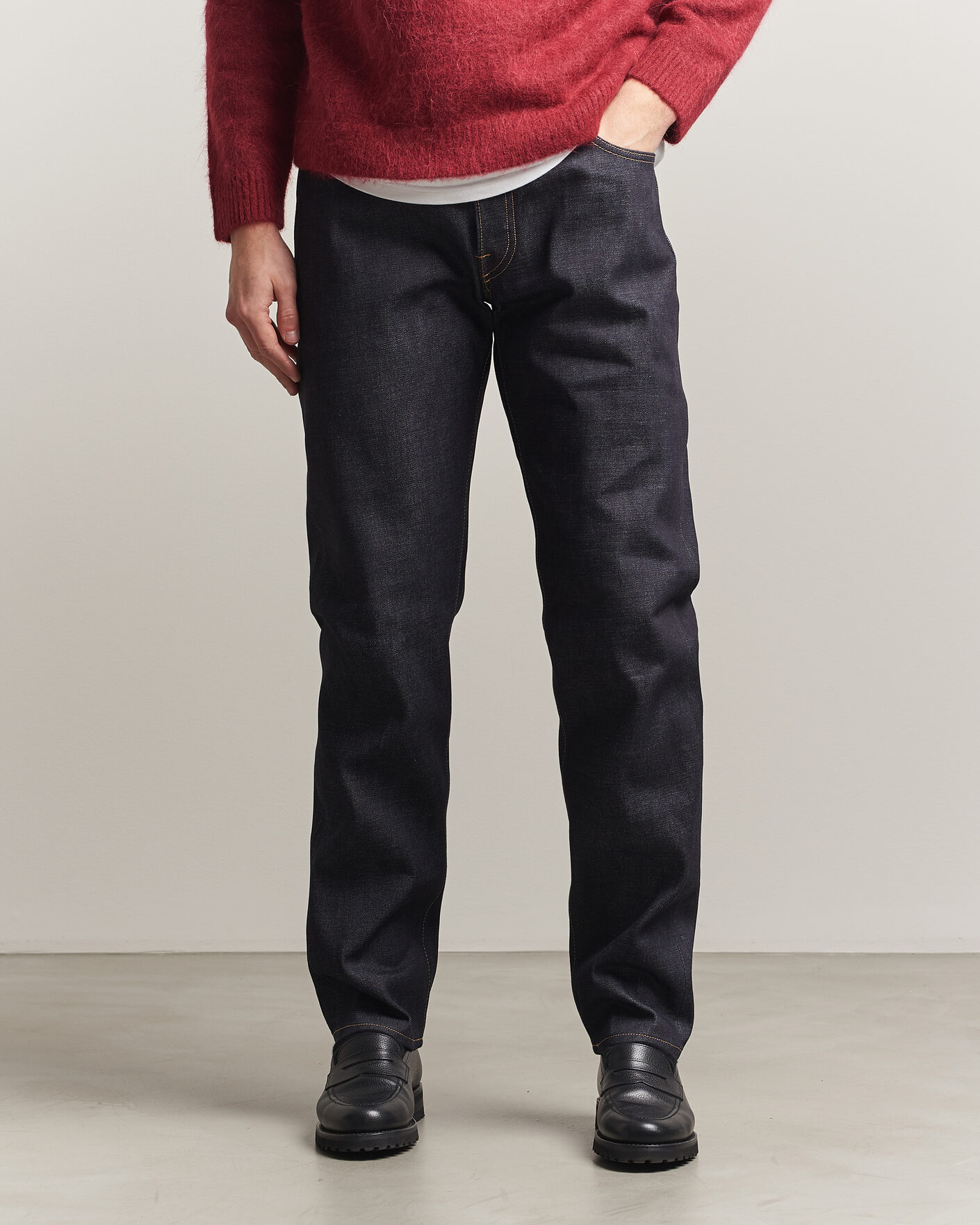 Mies | Farkut | EDWIN | Regular Tapered Selvage Jeans Unwashed