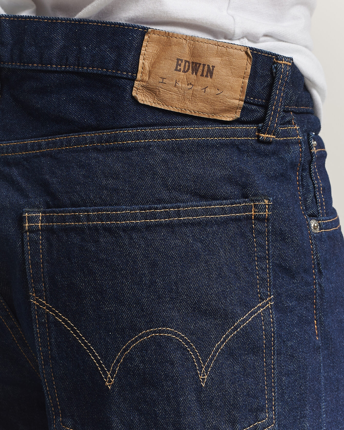 Mies | Farkut | EDWIN | Loose Straight Jeans Blue Rinsed