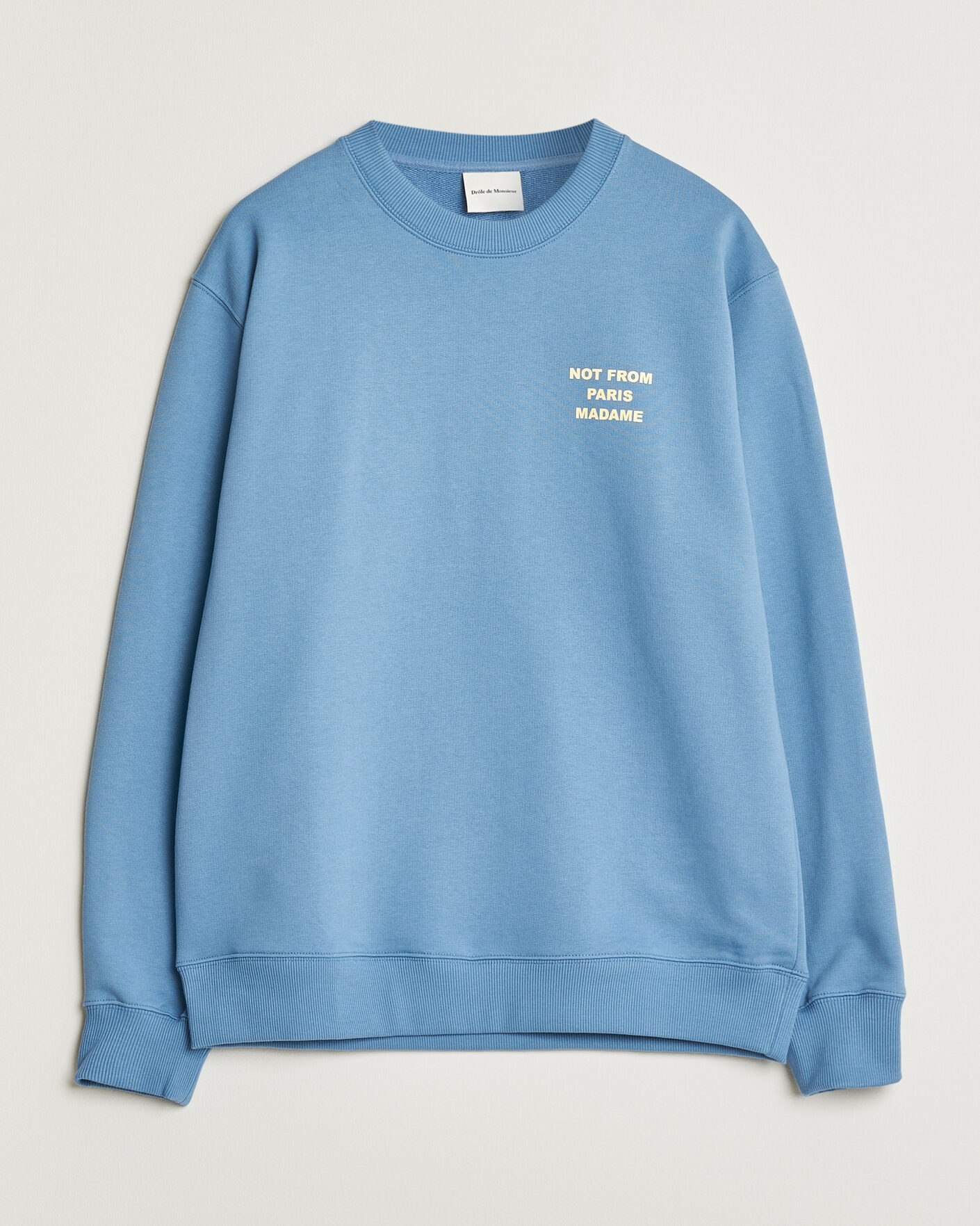 Mies | Puserot | Drôle de Monsieur | Slogan Sweatshirt Atlantic Blue