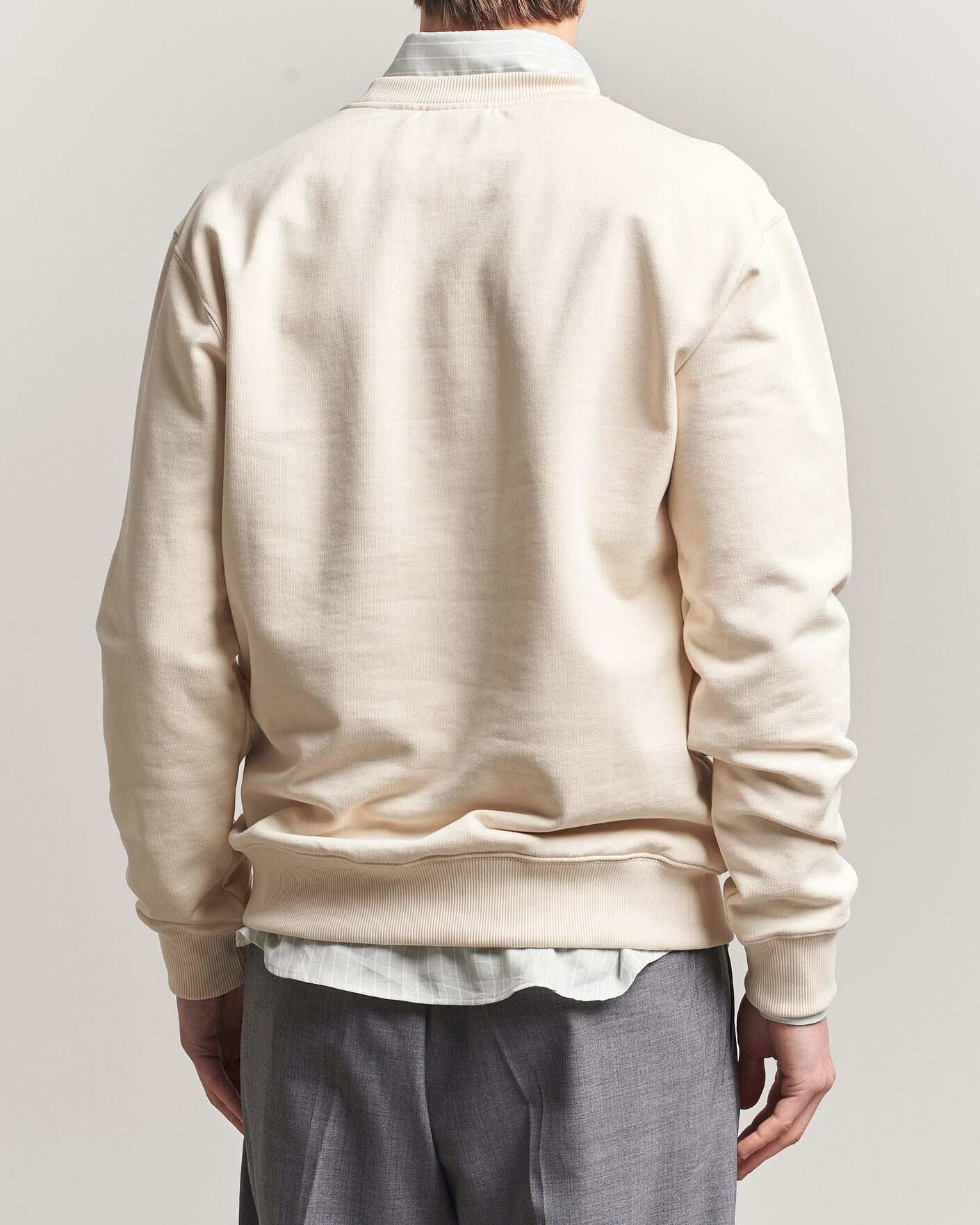 Mies | Puserot | Drôle de Monsieur | Classic Slogan Sweatshirt Sand