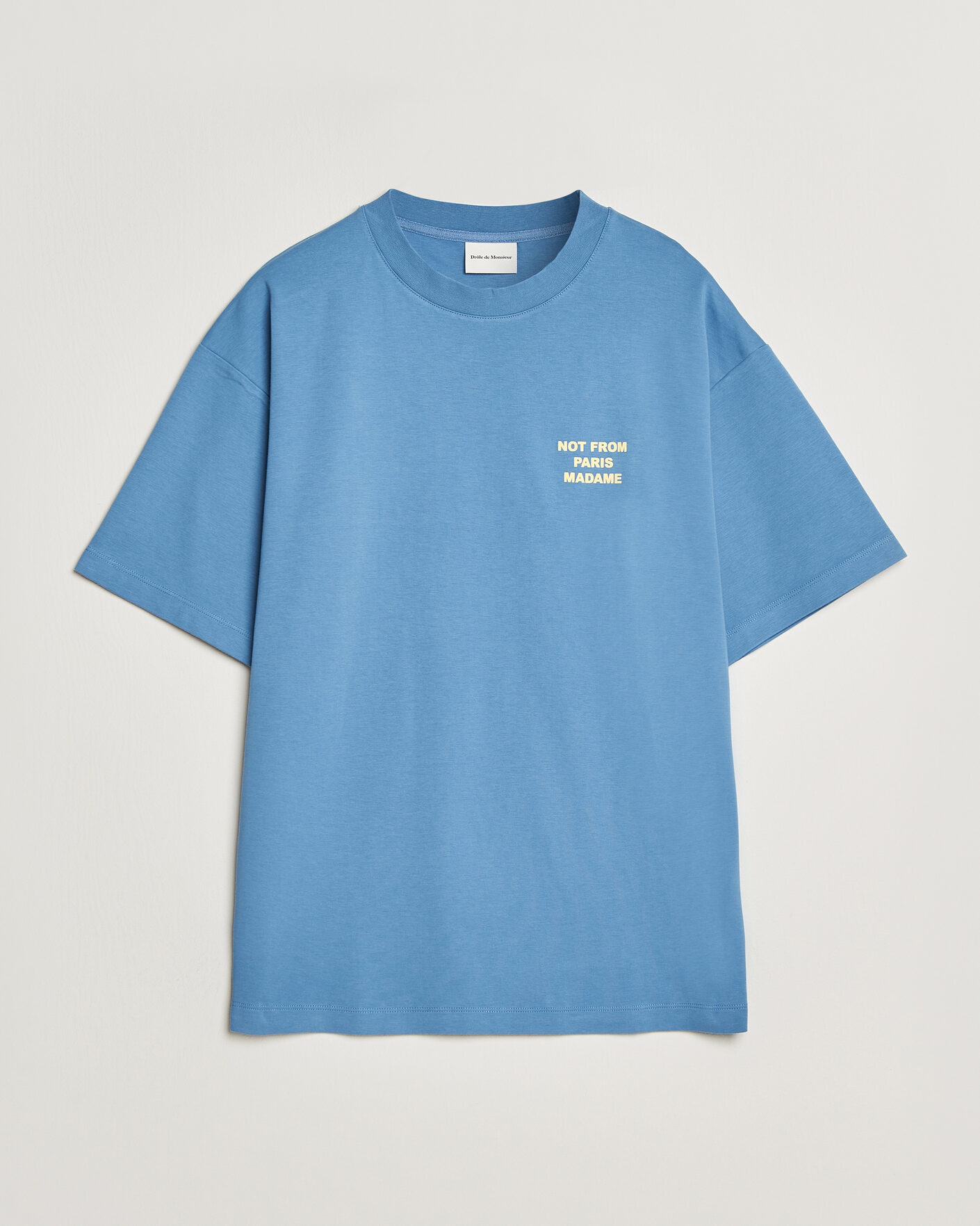 Mies | T-paidat | Drôle de Monsieur | Slogan T-Shirt Atlantic Blue