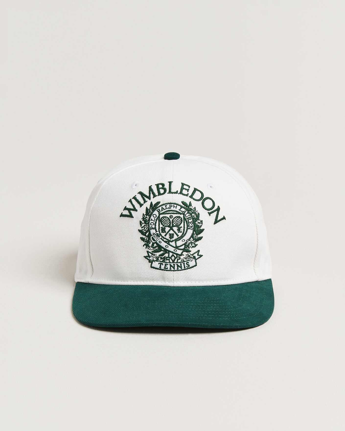 Mies | Päähineet | Polo Ralph Lauren | Wimbledon Cap White/Moss Agate