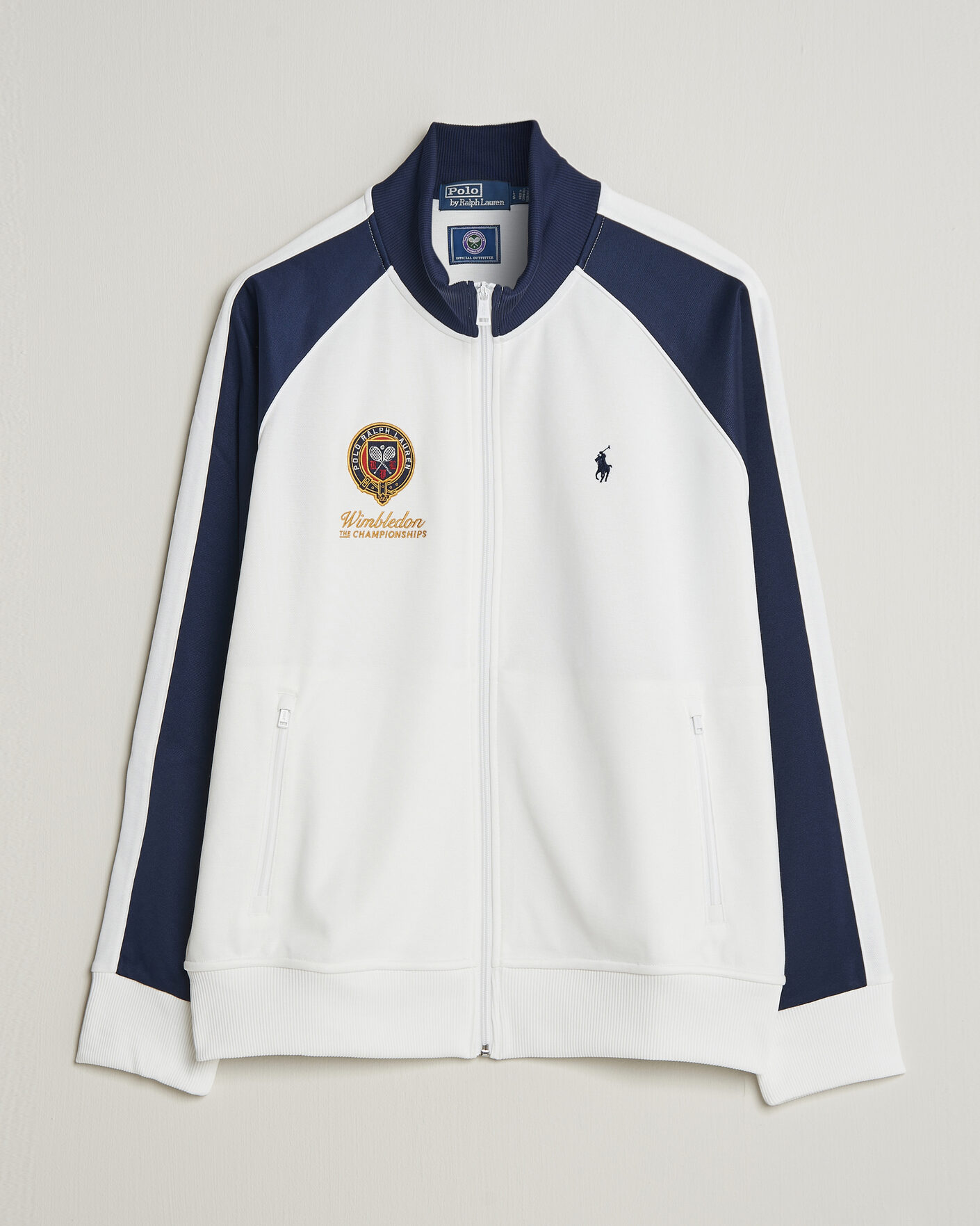 Mies | Puserot | Polo Ralph Lauren | Full Zip Pullover Ceramic White