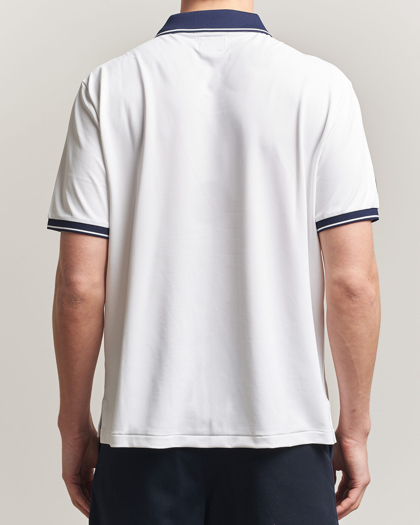 Mies | Pikeet | Polo Ralph Lauren | Knitted Performance Polo Ceramic White