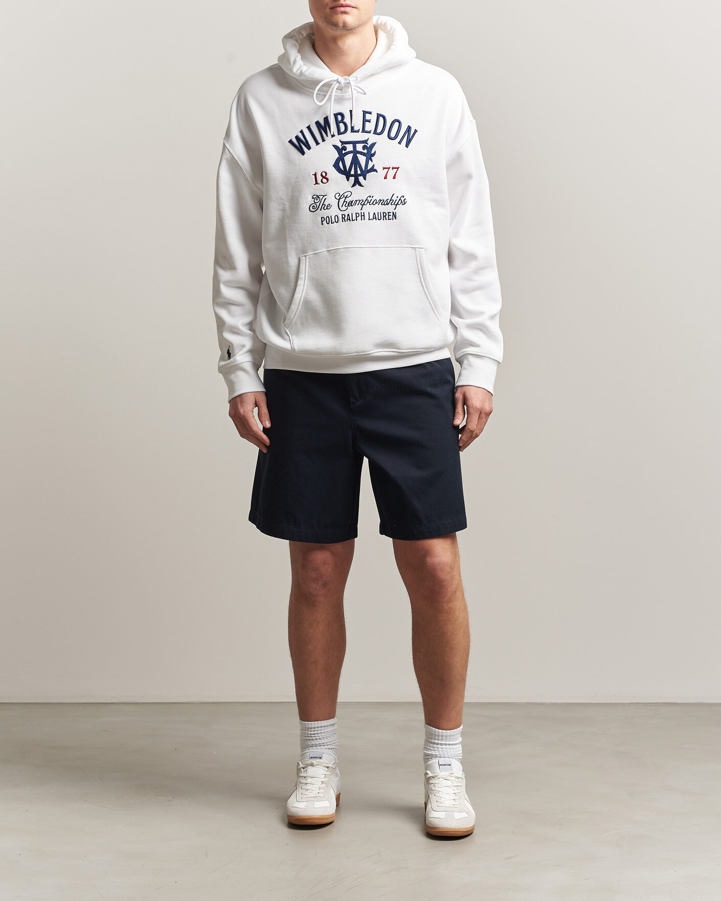 Mies | Puserot | Polo Ralph Lauren | Wimbledon Hoodie White