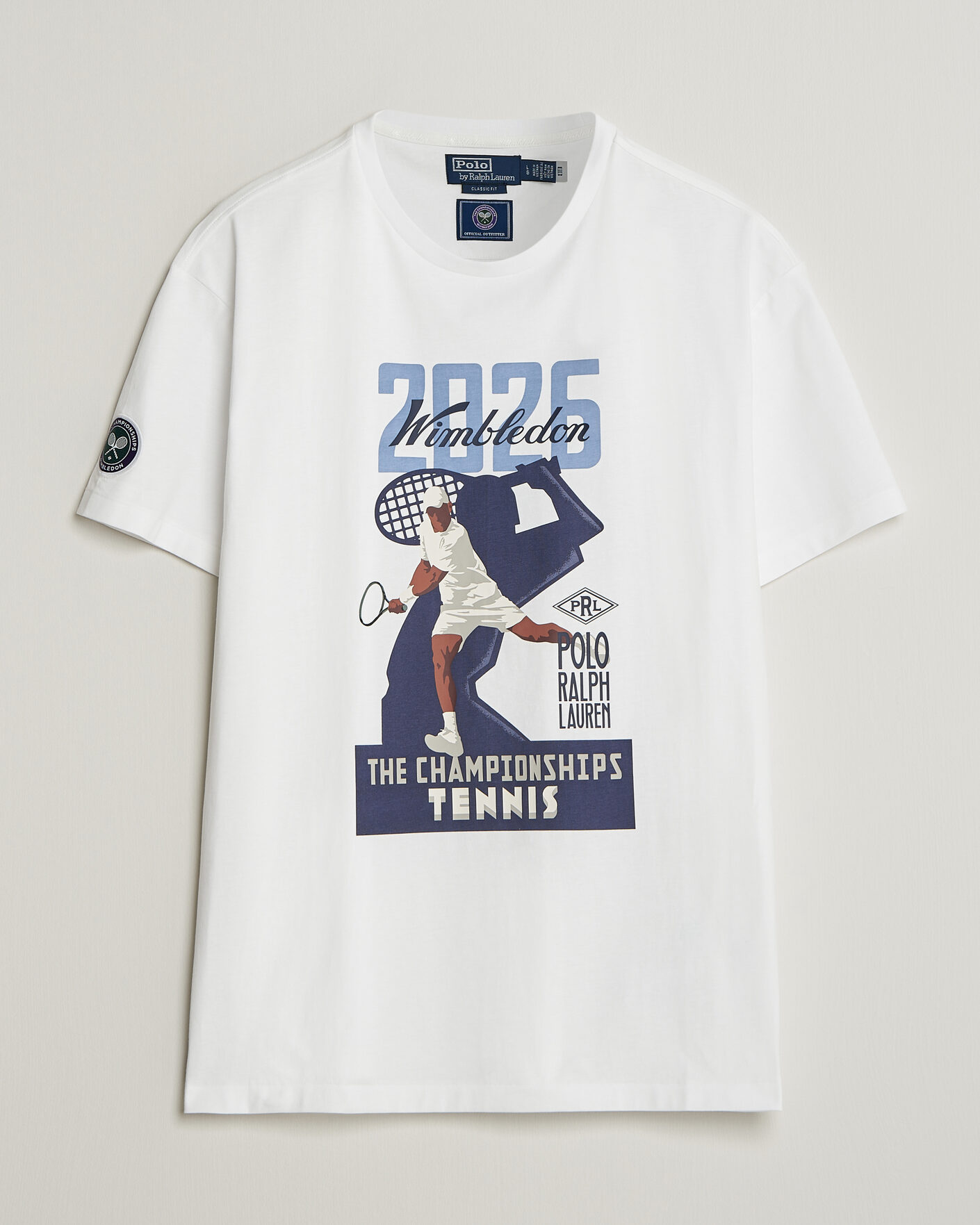 Mies | T-paidat | Polo Ralph Lauren | Printed Championship Tee White
