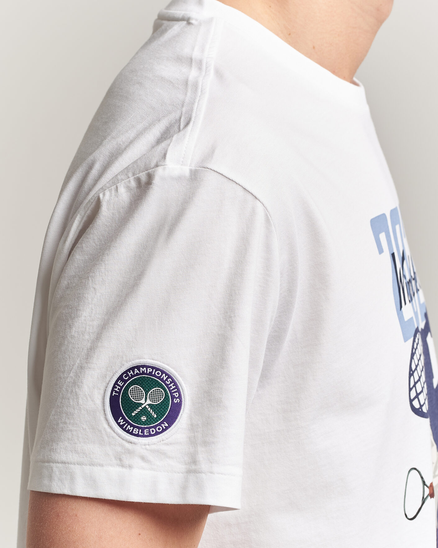 Mies | T-paidat | Polo Ralph Lauren | Printed Championship Tee White