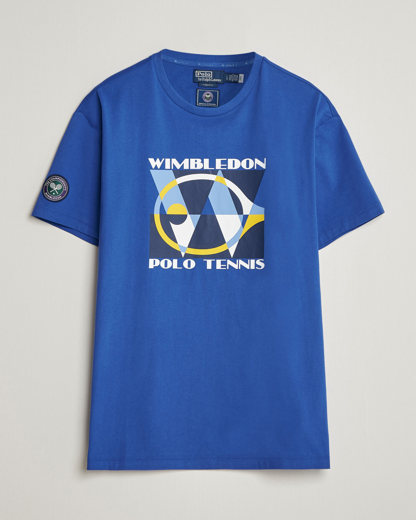Mies | T-paidat | Polo Ralph Lauren | Printed Championship Tee Collegiate Blue