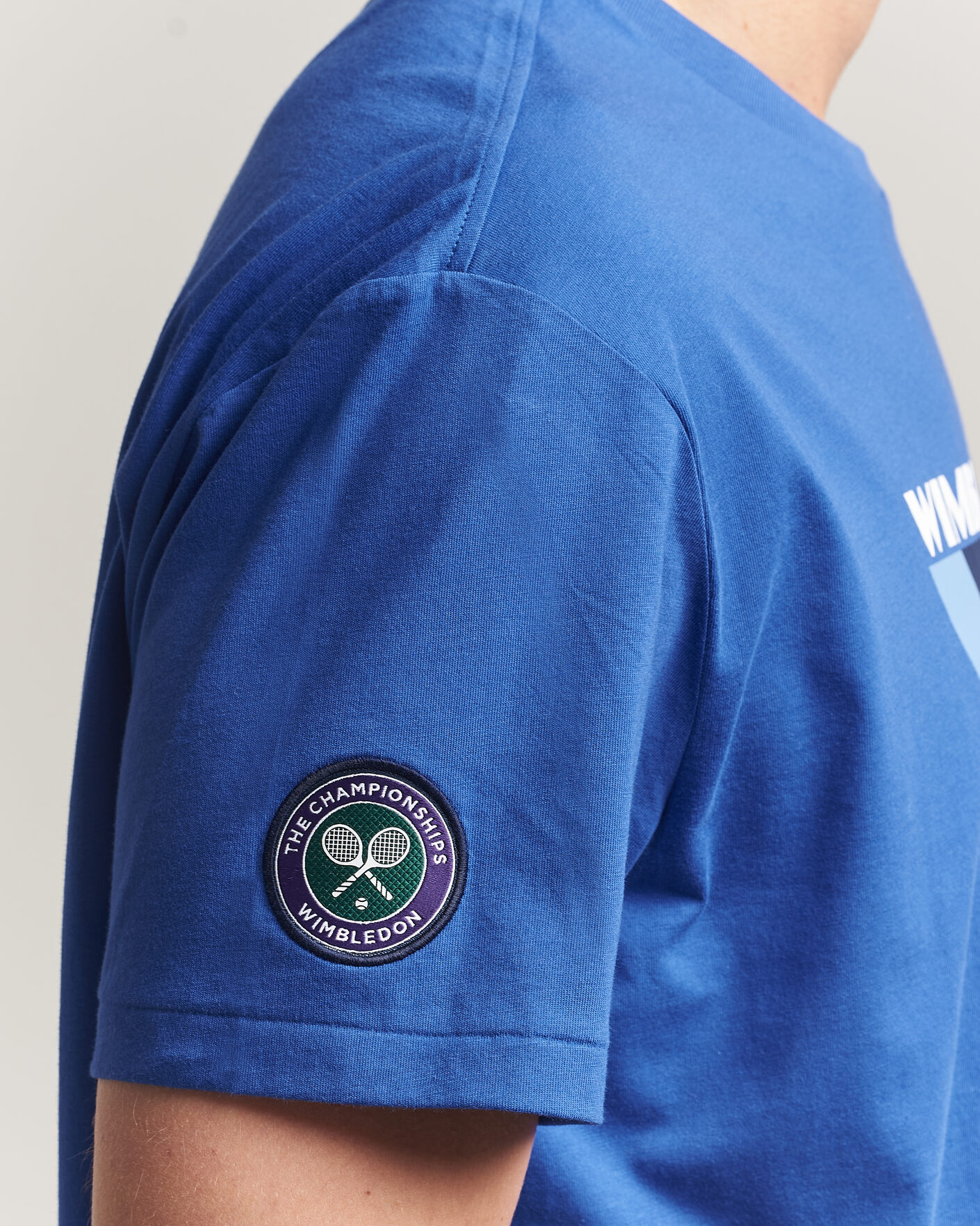 Mies | T-paidat | Polo Ralph Lauren | Printed Championship Tee Collegiate Blue