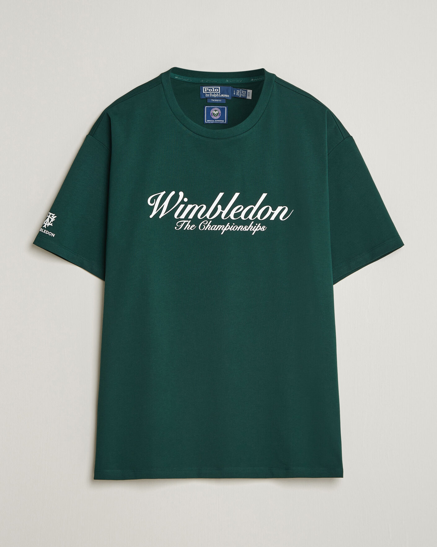 Mies | T-paidat | Polo Ralph Lauren | Wimbledon Championship Tee Moss Agate