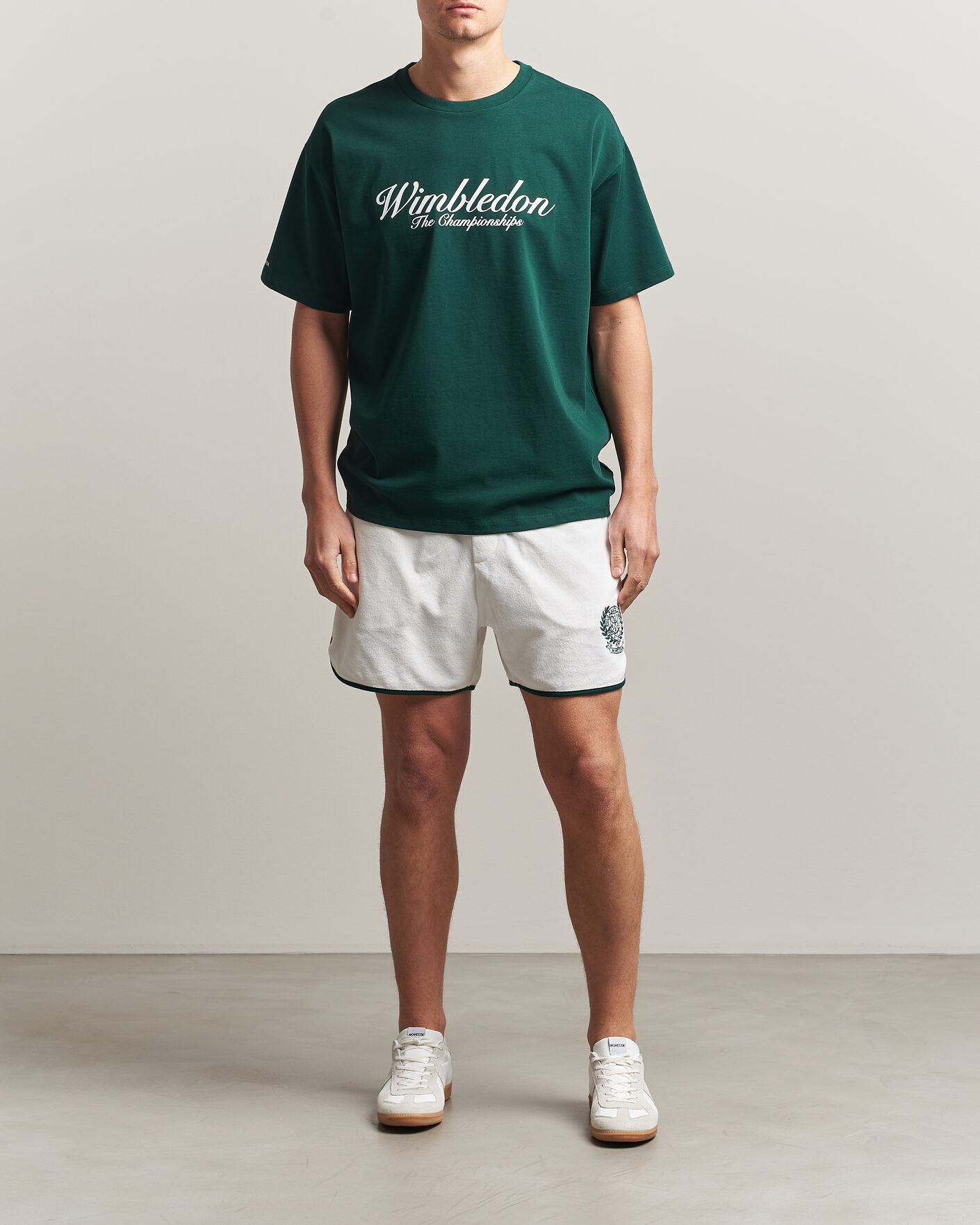 Mies | T-paidat | Polo Ralph Lauren | Wimbledon Championship Tee Moss Agate