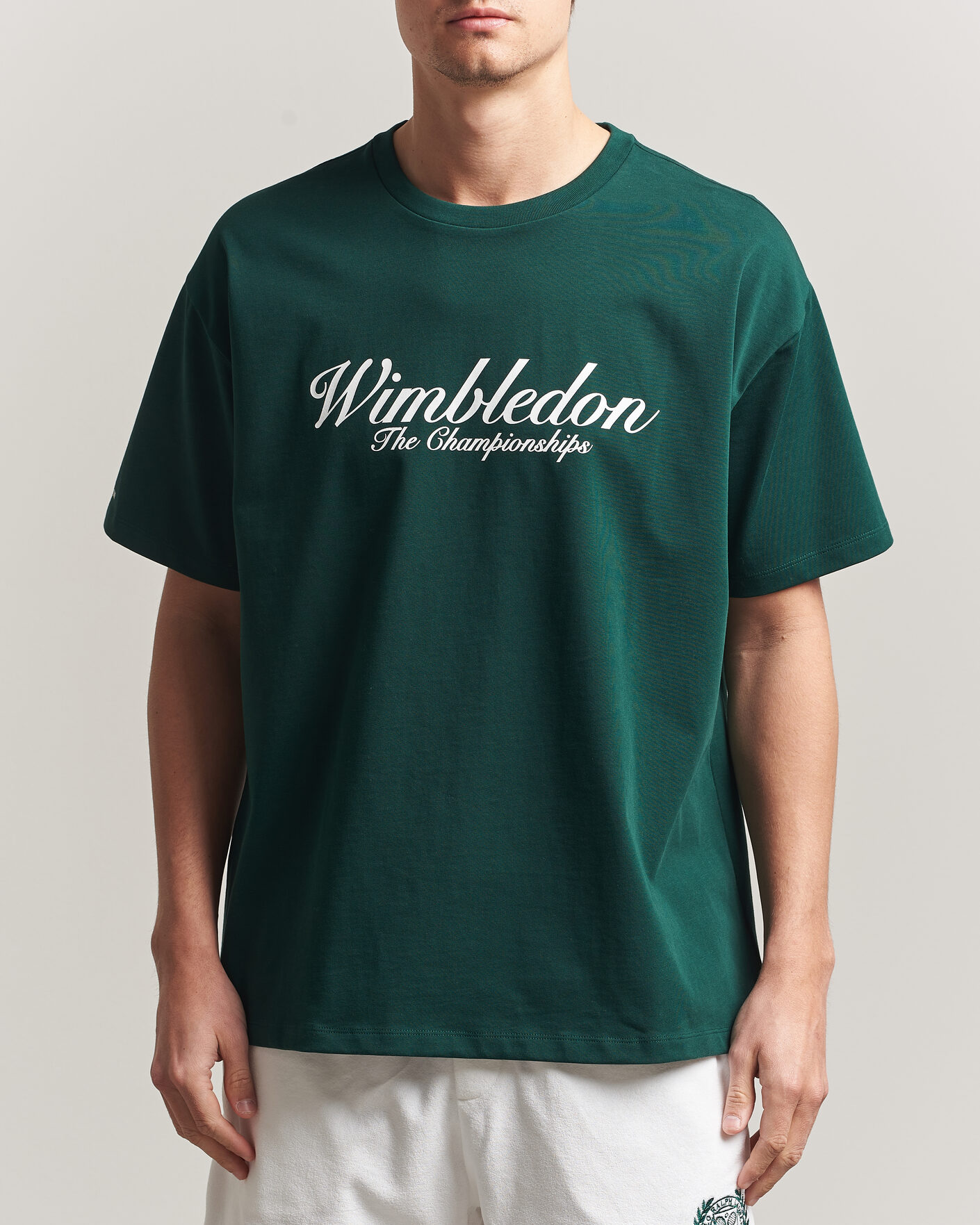 Mies | T-paidat | Polo Ralph Lauren | Wimbledon Championship Tee Moss Agate