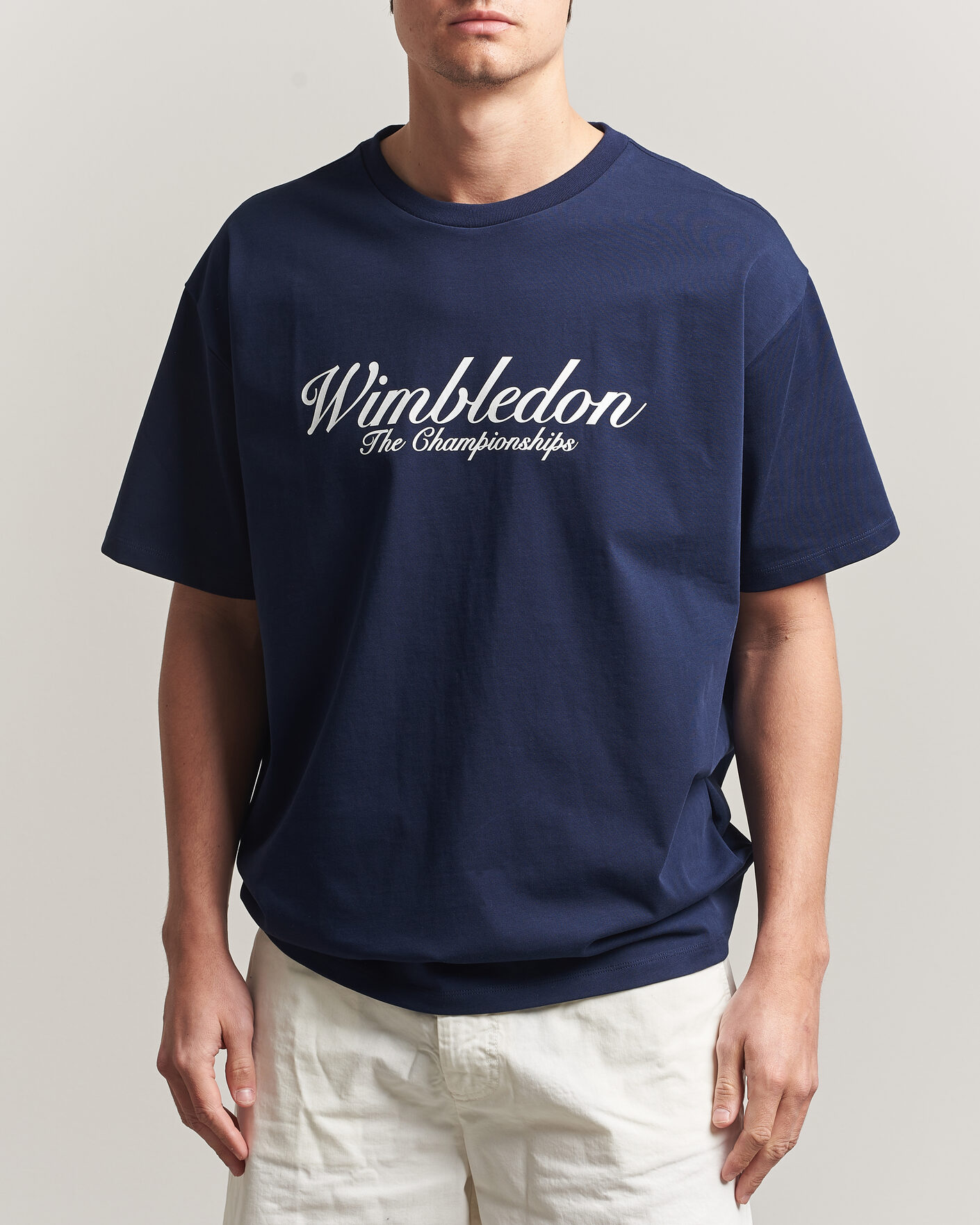 Mies | T-paidat | Polo Ralph Lauren | Wimbledon Championship Tee Refined Navy