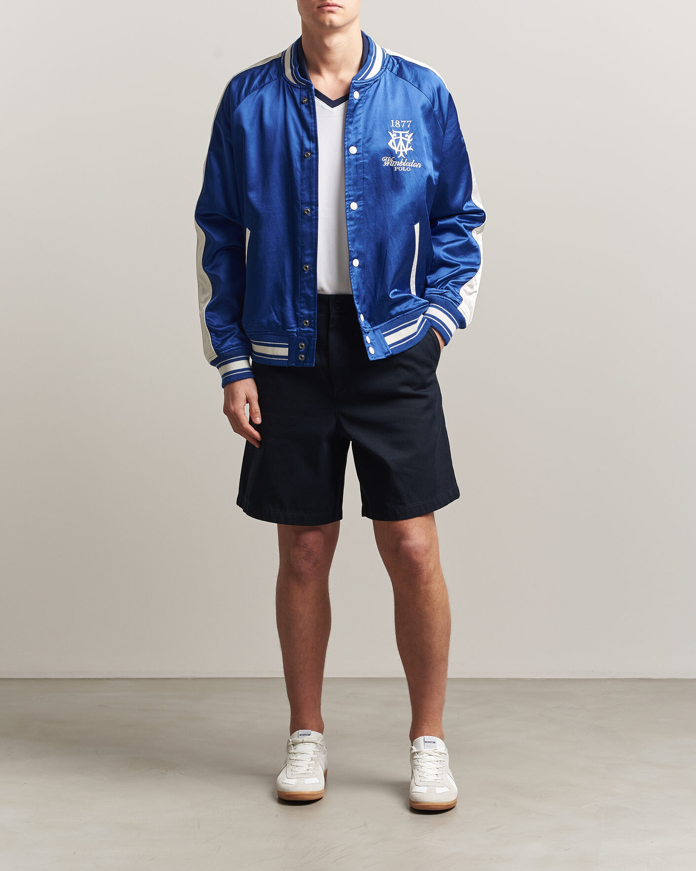 Mies | Takit | Polo Ralph Lauren | Championship Bomber Jacket Graphic Royal/White