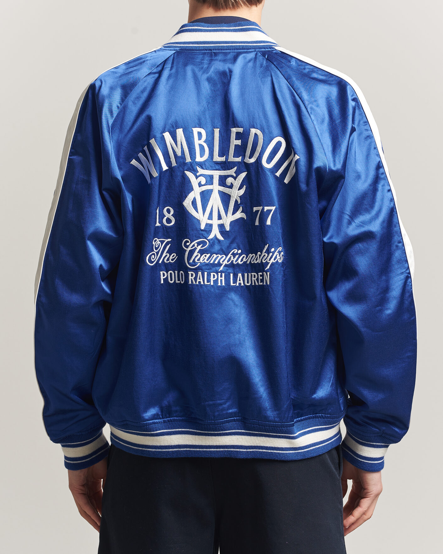 Mies | Takit | Polo Ralph Lauren | Championship Bomber Jacket Graphic Royal/White
