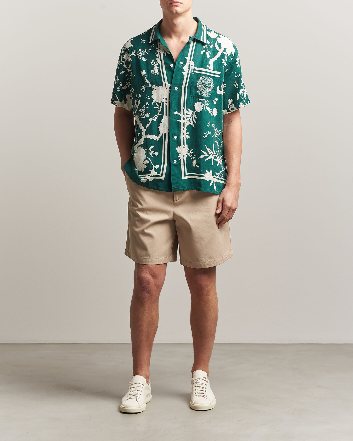 Mies | Kauluspaidat | Polo Ralph Lauren | Printed Short Sleeve Shirt Championship Floral