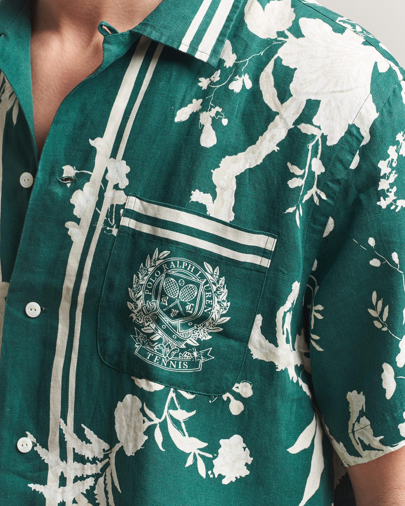 Mies | Kauluspaidat | Polo Ralph Lauren | Printed Short Sleeve Shirt Championship Floral